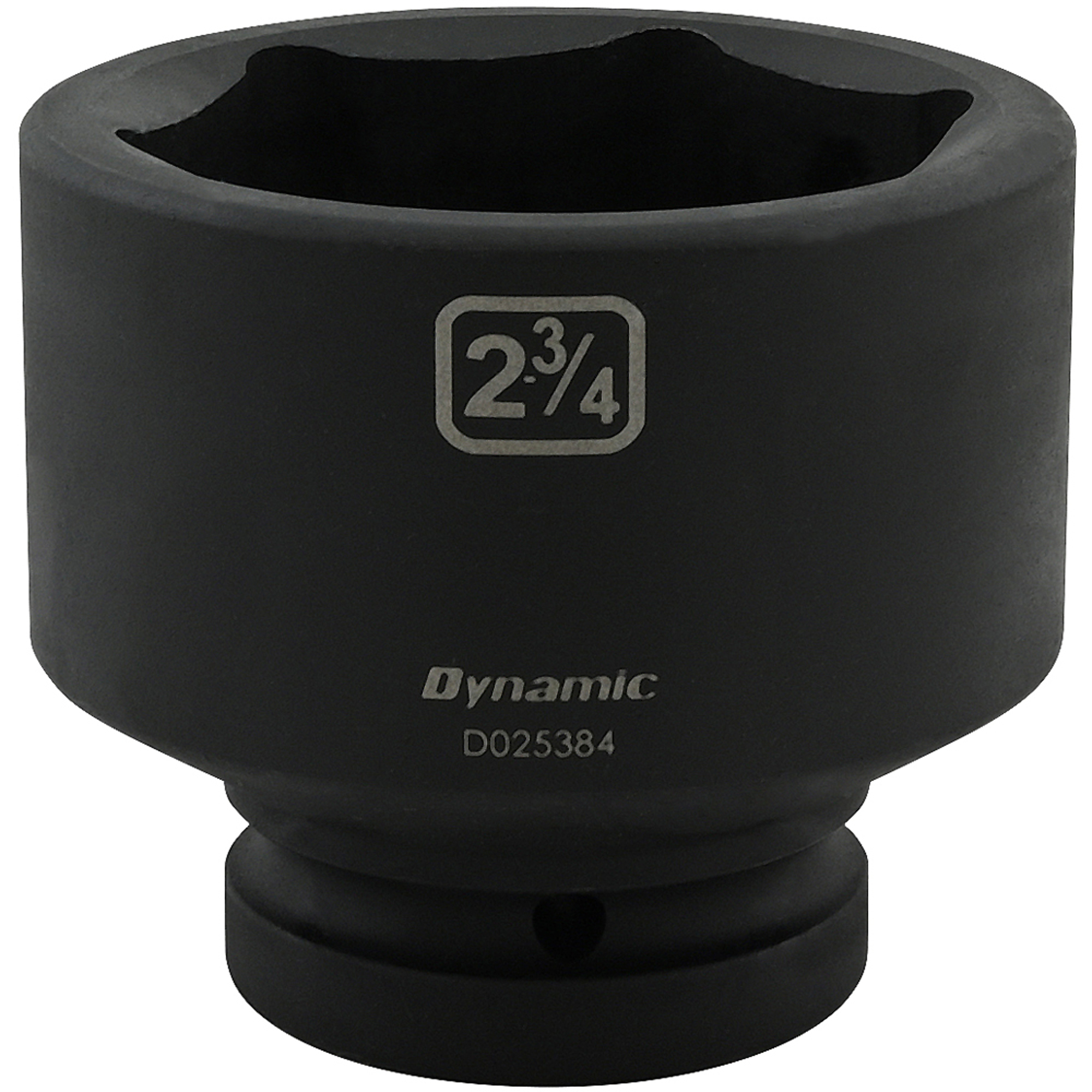 Dynamic Tools 2-3/4'' X 1" Drive, 6 Point Standard Length, Impact Socket